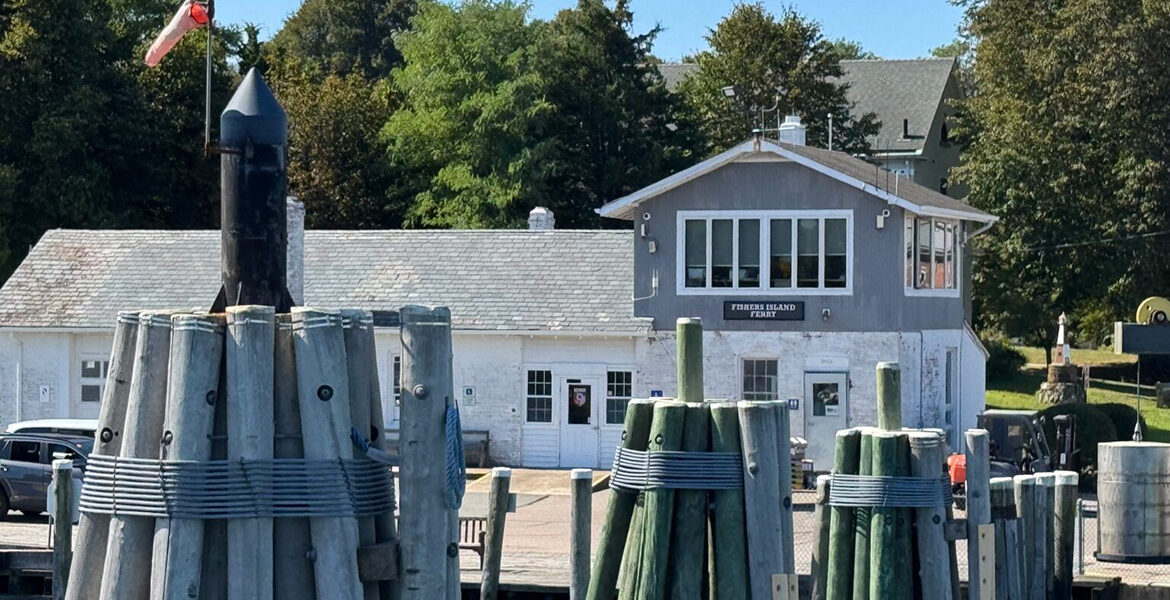Fishers Island Ferry District ferry terminal on Fishers Island. (Credit: Nicole Wagner file photo)
