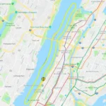 West Harlem Piers map