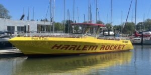 Harlem Rocket at dock